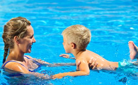 swimming